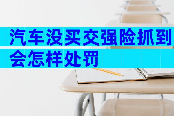 汽车没买交强险抓到会怎样处罚