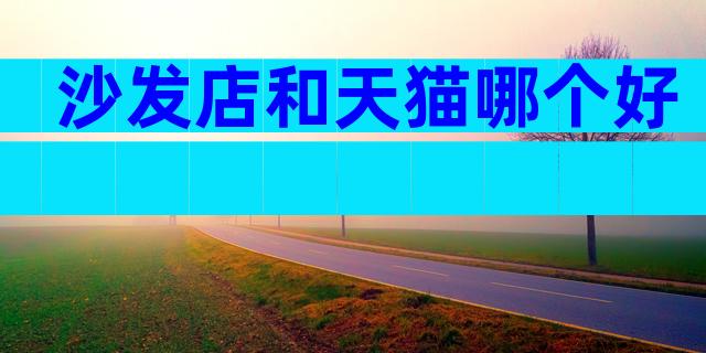 沙发店和天猫哪个好