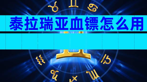 泰拉瑞亚血镖怎么用