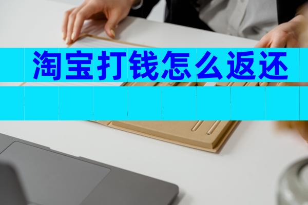 淘宝打钱怎么返还