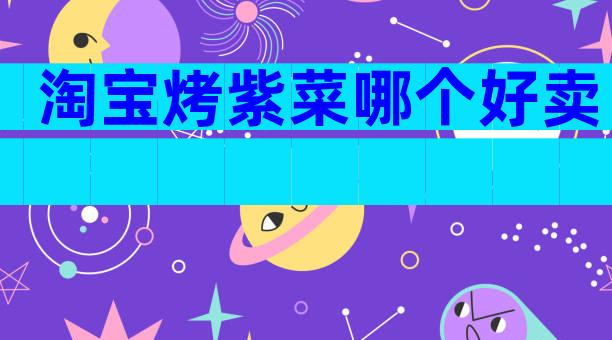 淘宝烤紫菜哪个好卖