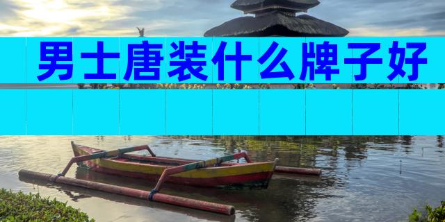 男士唐装什么牌子好