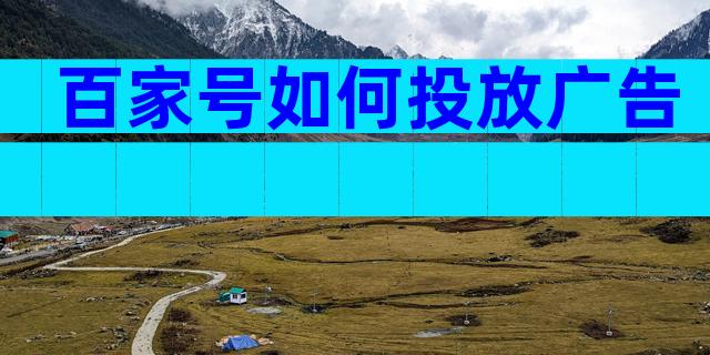 百家号如何投放广告