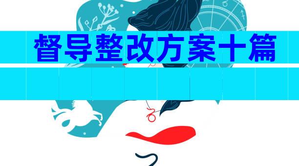 督导整改方案十篇