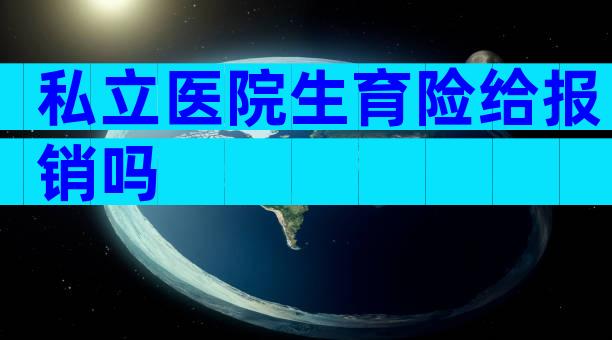 私立医院生育险给报销吗