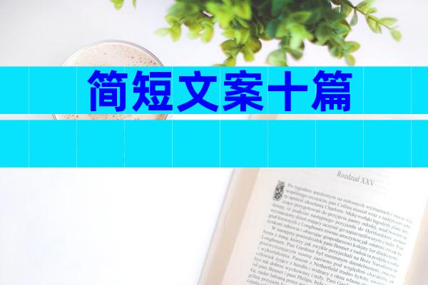 简短文案十篇