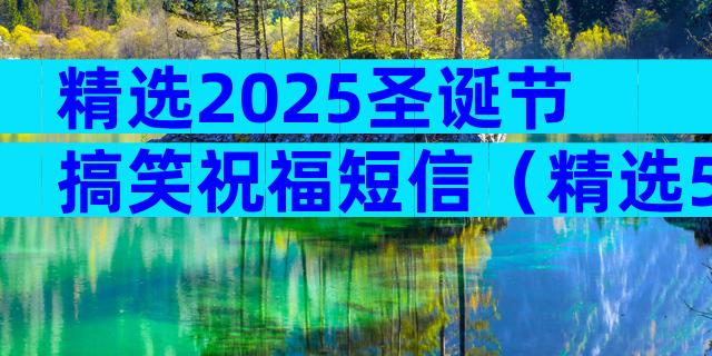 精选2025圣诞节搞笑祝福短信（精选5篇）