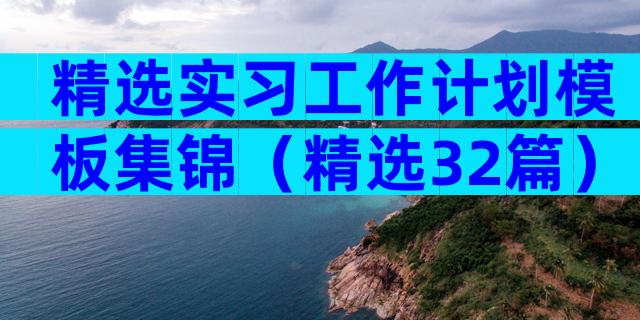 精选实习工作计划模板集锦（精选32篇）