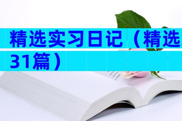 精选实习日记（精选31篇）
