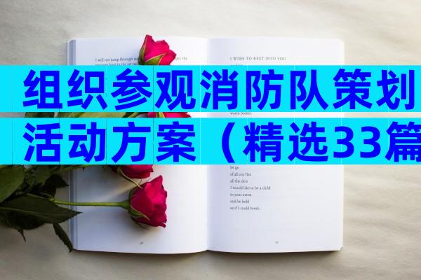 组织参观消防队策划活动方案（精选33篇）