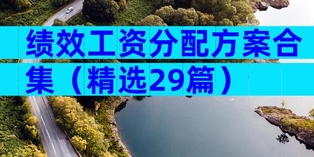 绩效工资分配方案合集（精选29篇）