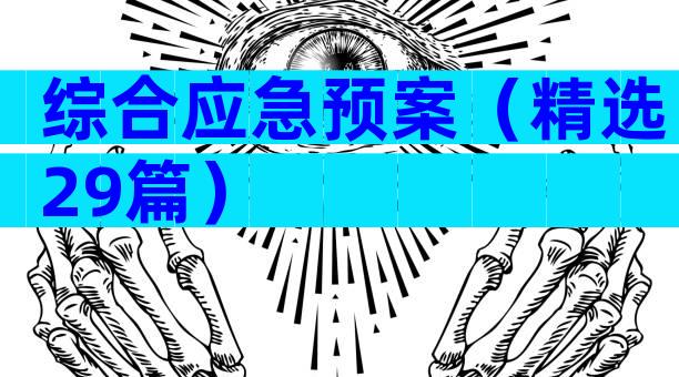 综合应急预案（精选29篇）