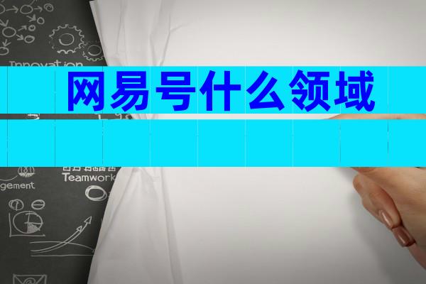 网易号什么领域