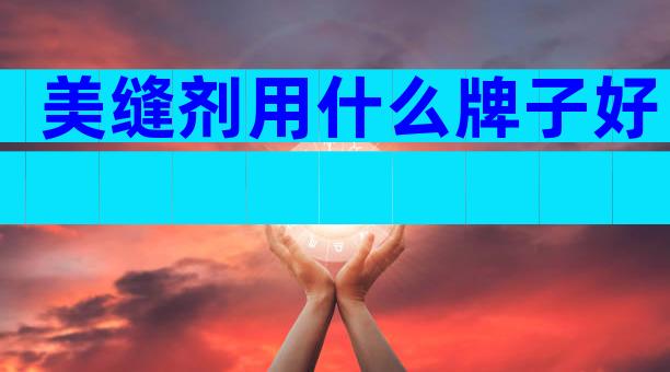 美缝剂用什么牌子好