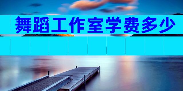 舞蹈工作室学费多少