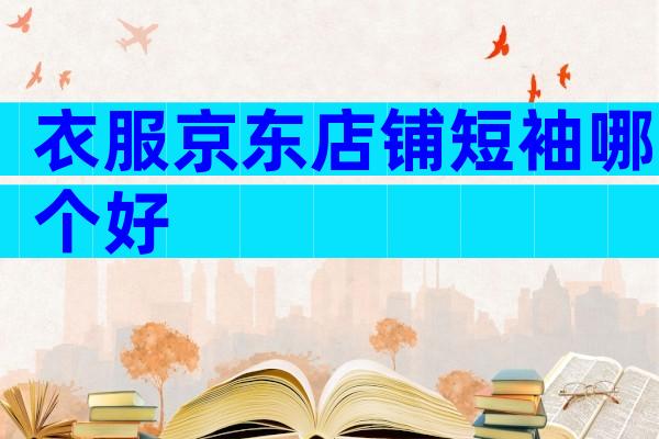 衣服京东店铺短袖哪个好
