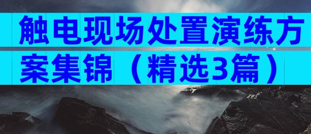触电现场处置演练方案集锦（精选3篇）