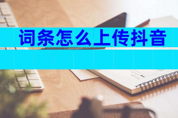 词条怎么上传抖音