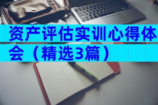 资产评估实训心得体会（精选3篇）