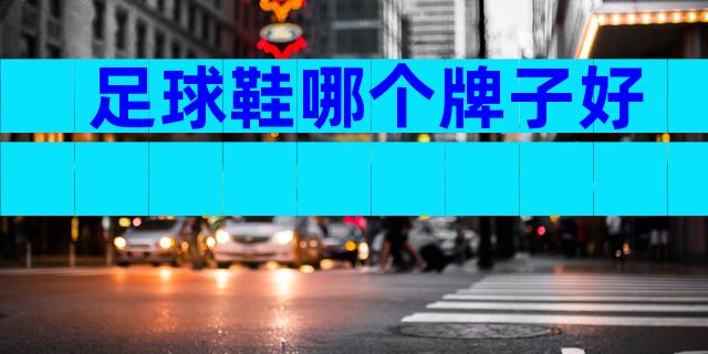 足球鞋哪个牌子好