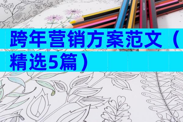 跨年营销方案范文（精选5篇）