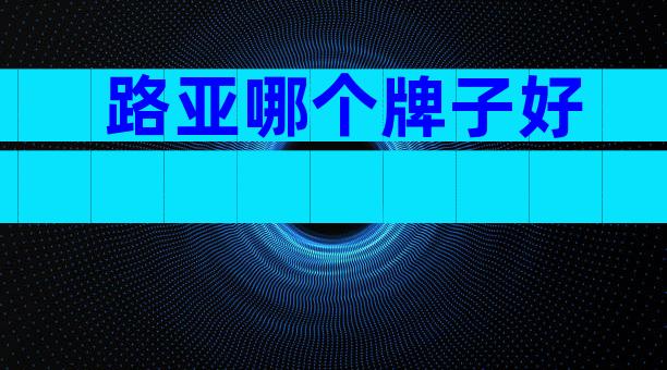 路亚哪个牌子好