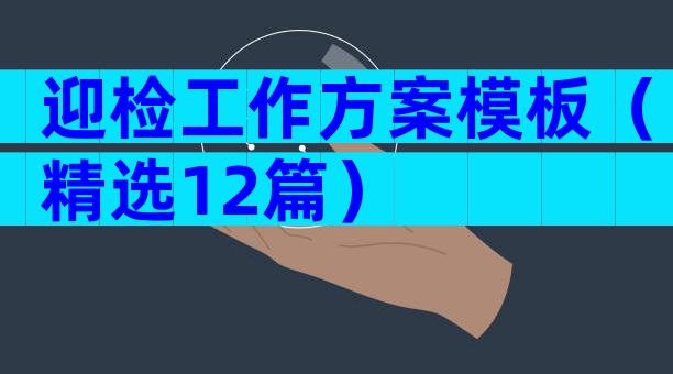 迎检工作方案模板（精选12篇）