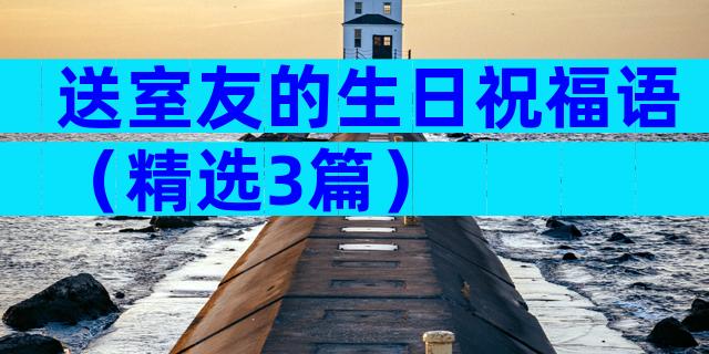 送室友的生日祝福语（精选3篇）