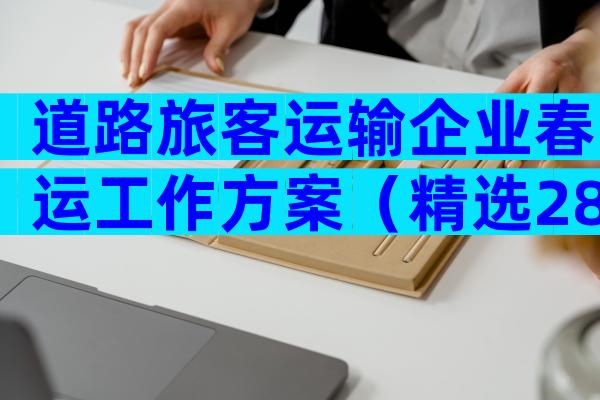 道路旅客运输企业春运工作方案（精选28篇）