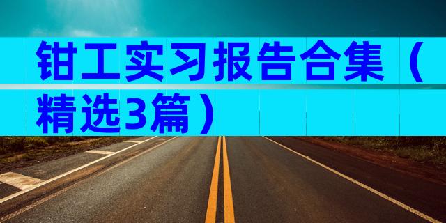 钳工实习报告合集（精选3篇）