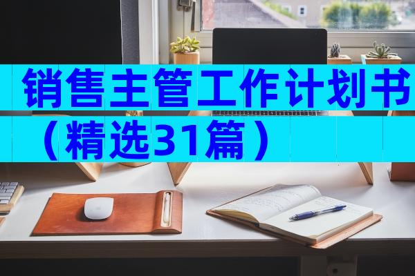销售主管工作计划书（精选31篇）