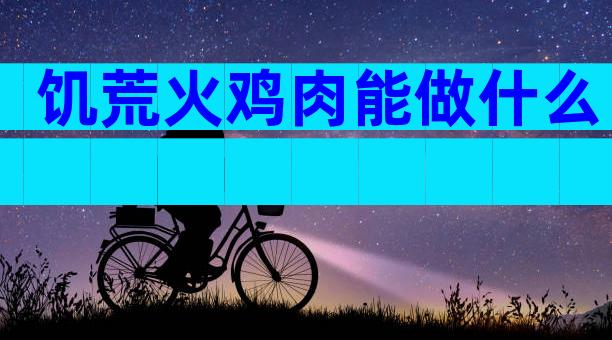 饥荒火鸡肉能做什么